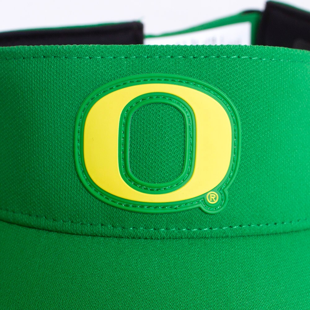 Classic Oregon O, Nike, Green, Visor, Performance/Dri-FIT, Accessories, Unisex, Football, Sideline, Ace, 799090